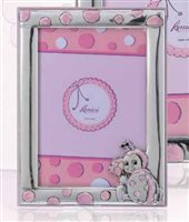 Cornice Ranieri Bambino in Argento 580/3R_ROSA_COCCINELLA - 580/3R_ROSA_COCCINELLA